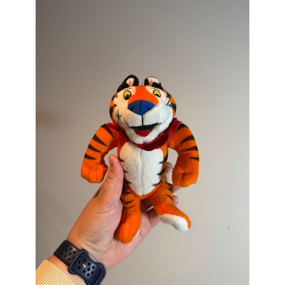 Tony The Tiger Plush 8" Frosted Flakes 1997 Cereal Kellog Stuffed Animal Posable